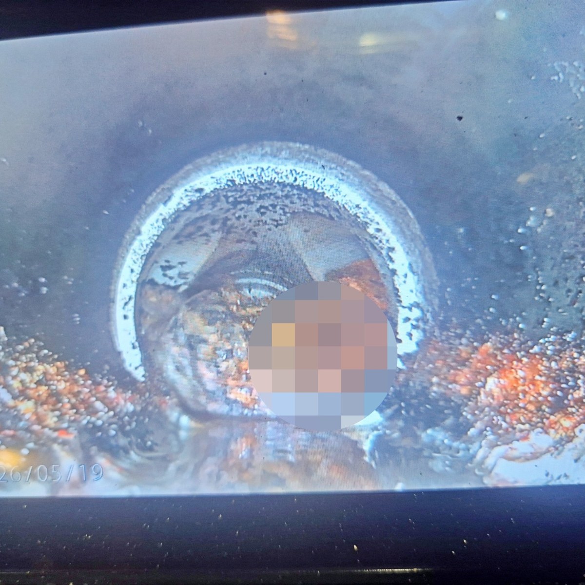 군포 산본동 하수관 고압세척 후 내시경 검사