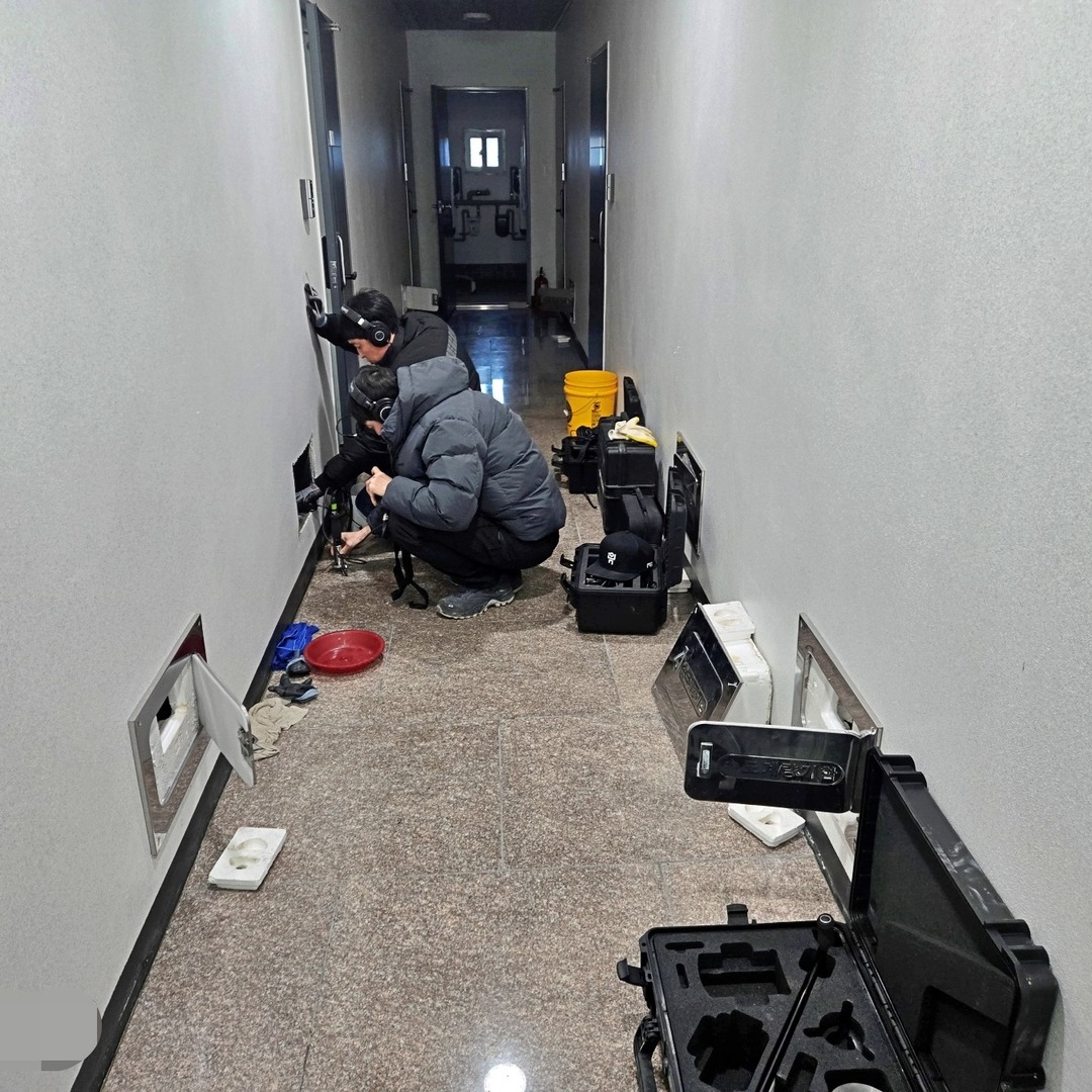 인천 서구 가좌동 빌라 복도 청음 누수탐지