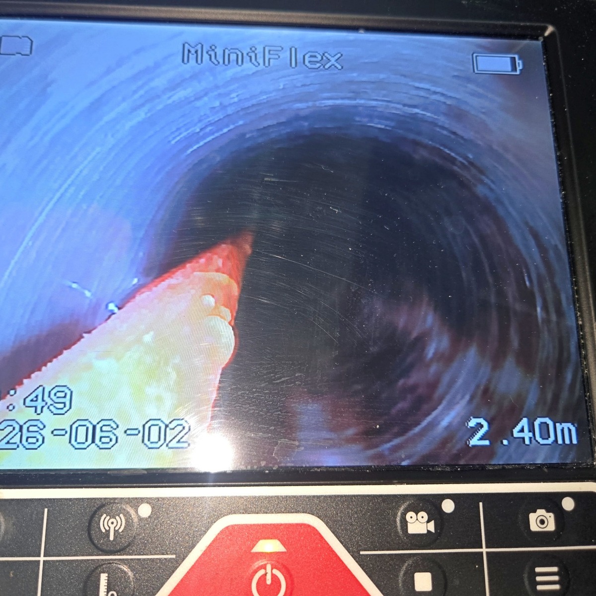 용인시 구성동 싱크대 배관청소 후 내시경 재확인