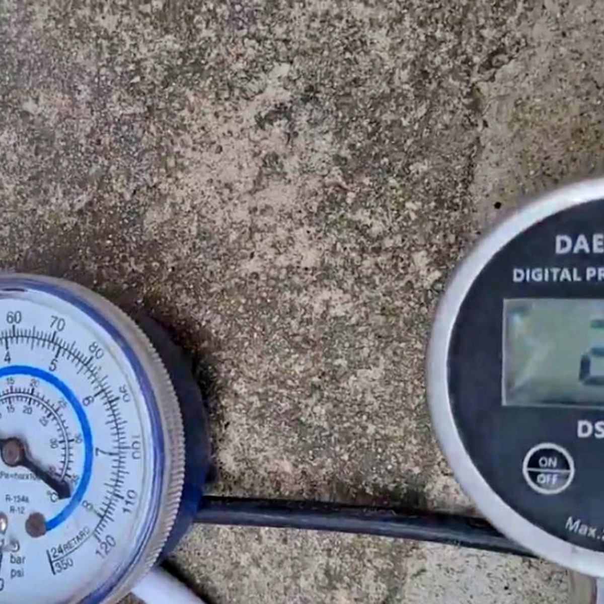 용인 양지읍 온수라인 누수 압력게이지 확인
