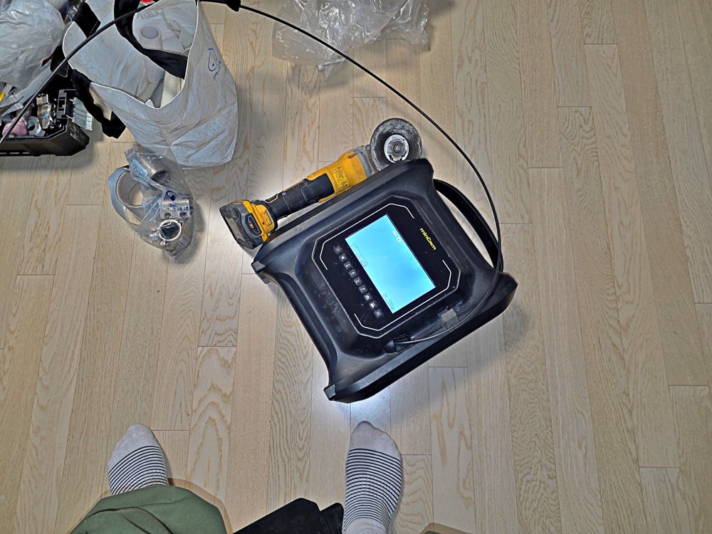 상동 아파트 내시경 카메라 배관 점검 장비