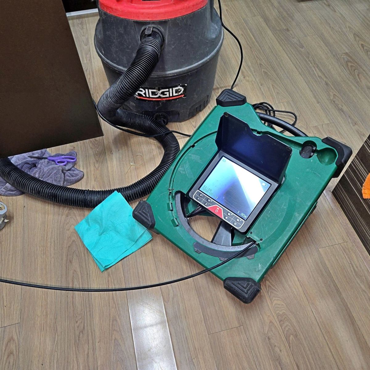 용인 동백동 싱크대 배수구 막힘 내시경 카메라 점검